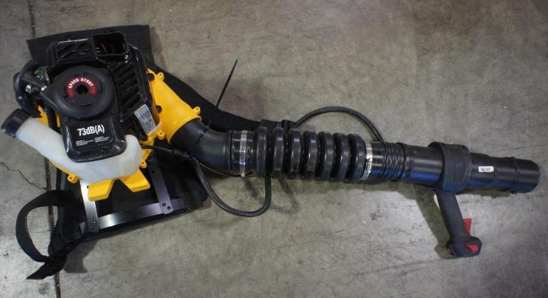 lot 44 image: Craftsman Back-pack Blower Model #3...