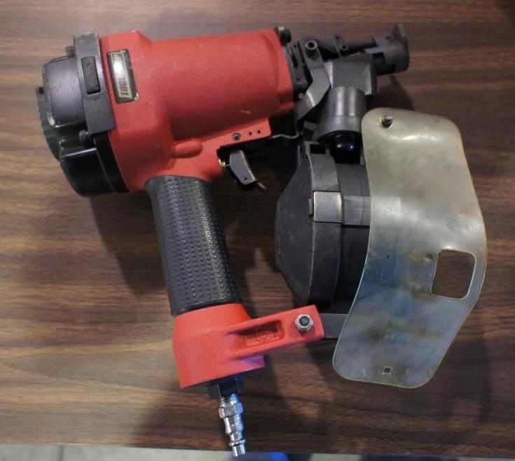 lot 50 image: Tool Shop Coil Nailer. Please see p...