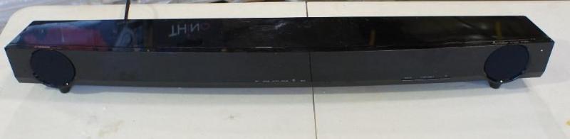 lot 6 image: Yahmaha Sound Bar Model #ATS-1010. ...