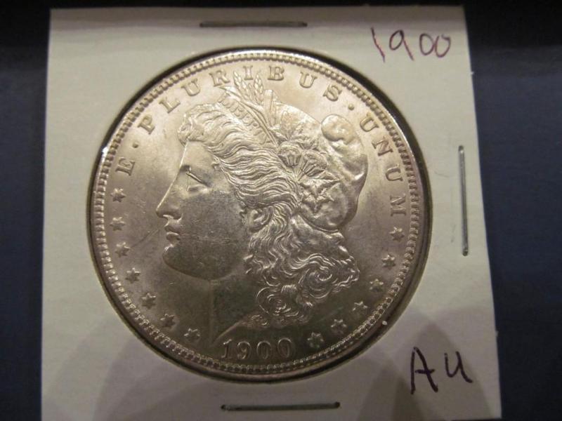1900 Morgan Silver Dollar Grade AU...