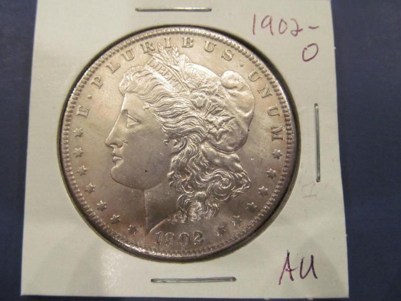 1902 Morgan Silver Dollar Grade AU...