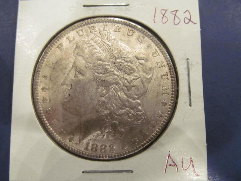 1882 Morgan Silver Dollar   Grade...