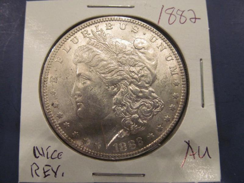 1882 Morgan Silver Dollar   Grade...