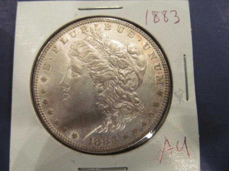 1883 Morgan Silver Dollar   Grade...