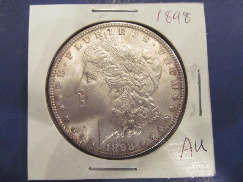 1898 Morgan Silver Dollar   Grade...