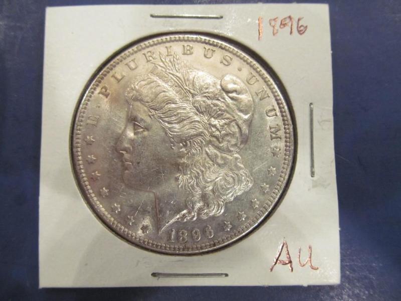 1896 Morgan Silver Dollar   Grade...