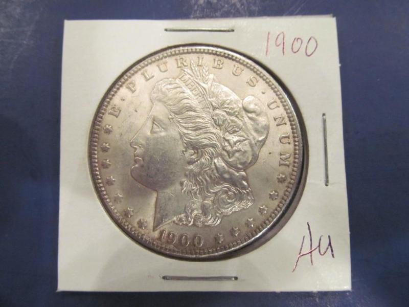 1900 Morgan Silver Dollar   Grade...