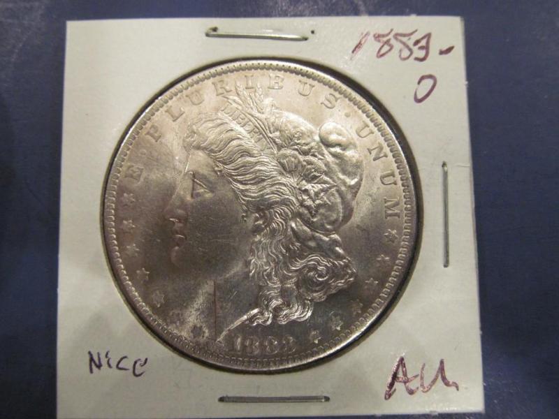 1883 Morgan Silver Dollar   Grade...