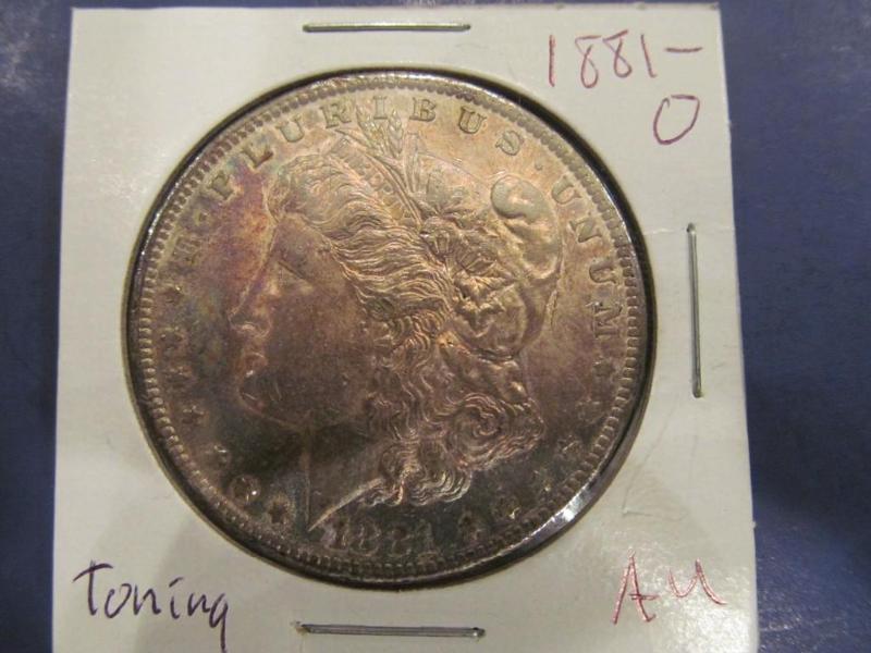 1881 Morgan Silver Dollar   Grade...