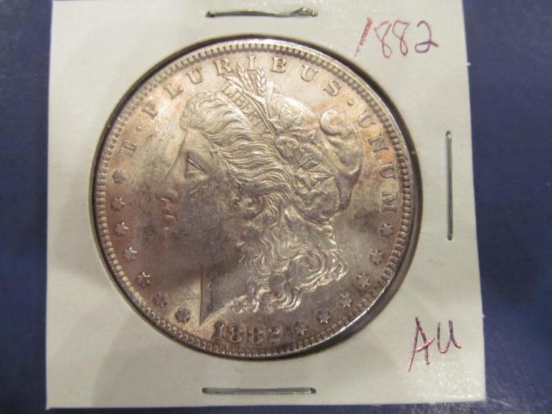 1882 Morgan Silver Dollar   Grade...
