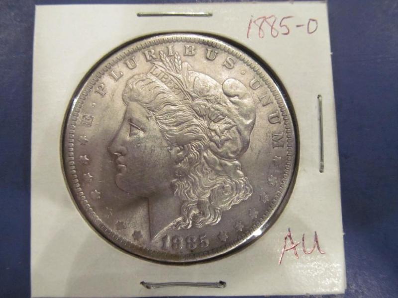 1885 Morgan Silver Dollar   Grade...