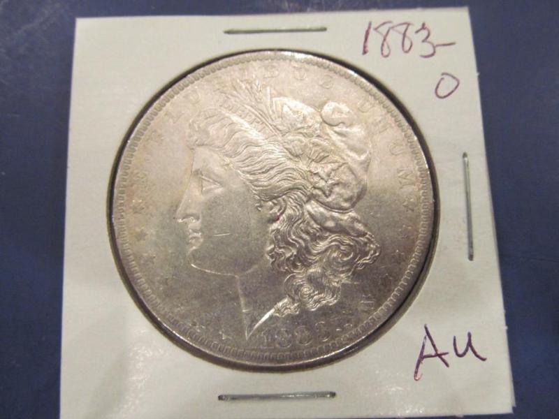 1883 Morgan Silver Dollar   Grade...