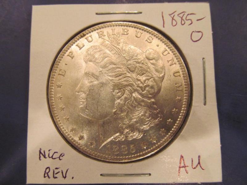 1885 Morgan Silver Dollar   Grade...