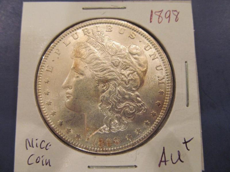 1898 Morgan Silver Dollar   Grade...