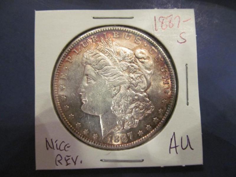 1887 Morgan Silver Dollar   Grade...