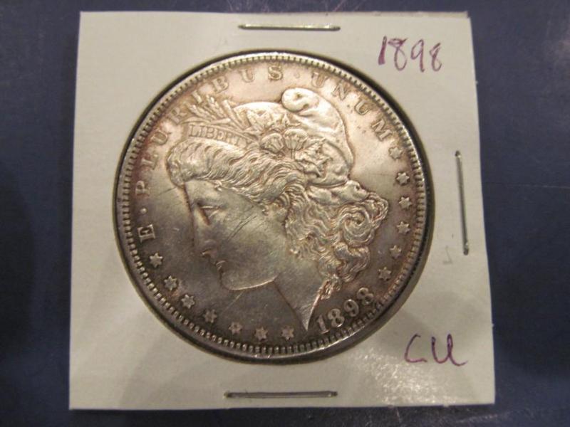 1898 Morgan Silver Dollar   Grade...