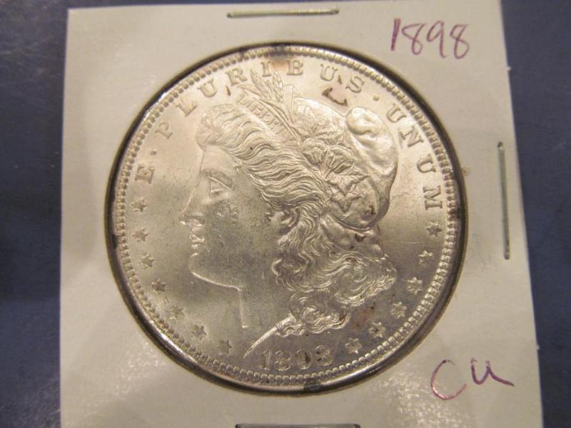 1898 Morgan Silver Dollar   Grade...