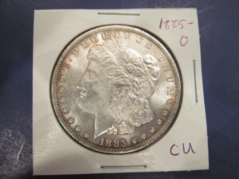 1885 Morgan Silver Dollar   Grade...
