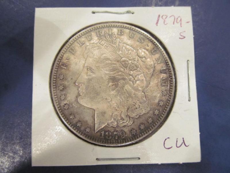 1879 Morgan Silver Dollar   Grade...