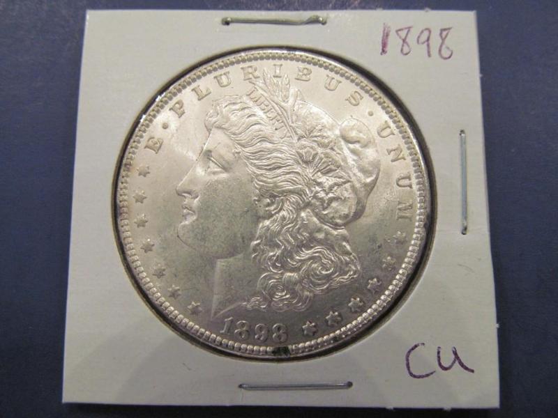 1898 Morgan Silver Dollar   Grade...
