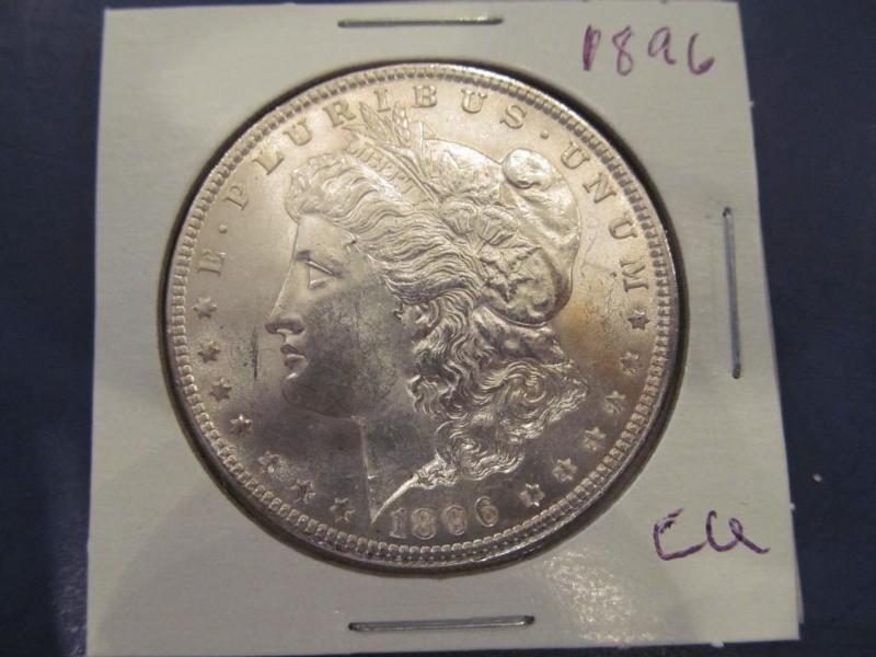 1896 Morgan Silver Dollar   Grade...