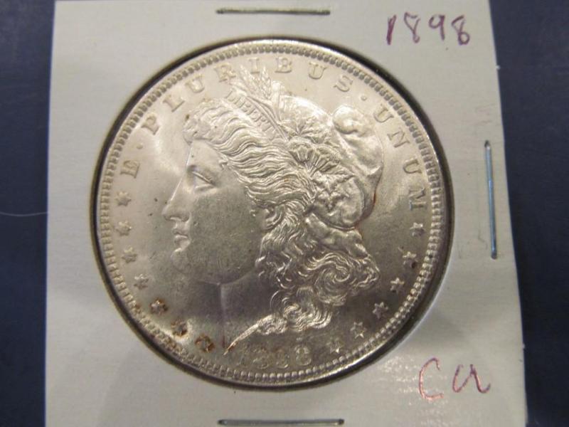 1898 Morgan Silver Dollar   Grade...