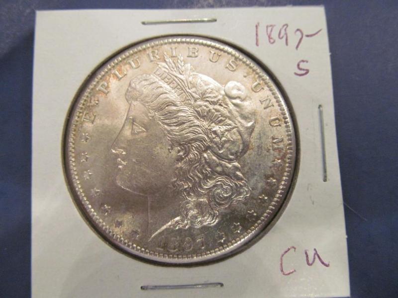 1897 Morgan Silver Dollar   Grade...