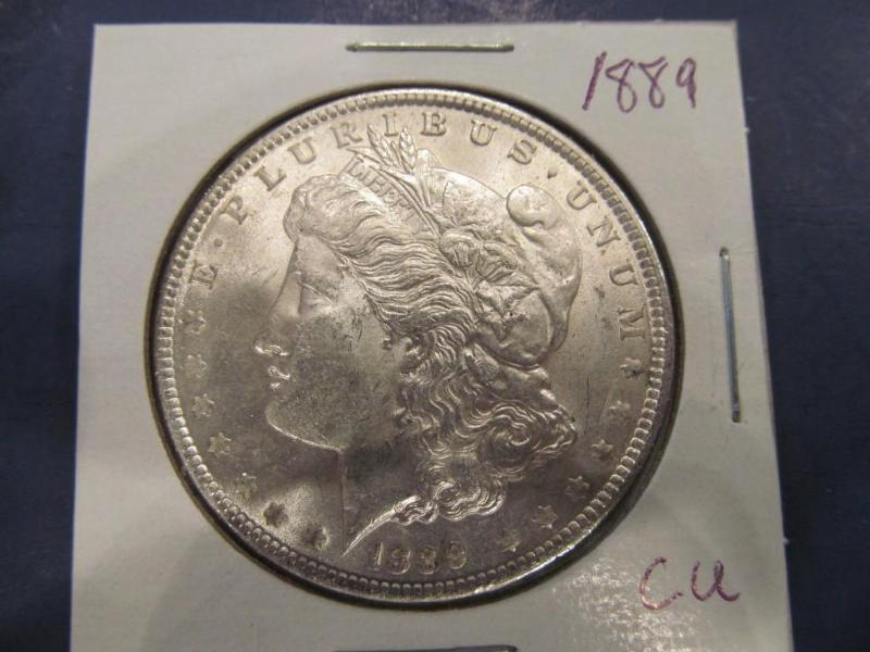 1889 Morgan Silver Dollar   Grade...