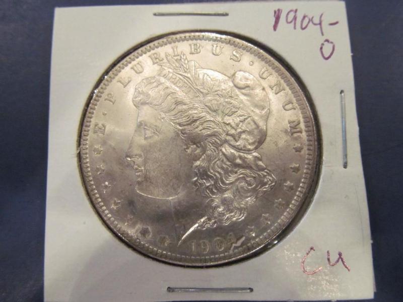 1904 Morgan Silver Dollar   Grade...
