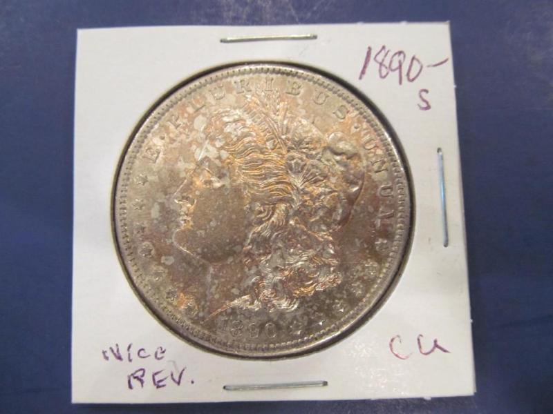 1890 Morgan Silver Dollar   Grade...