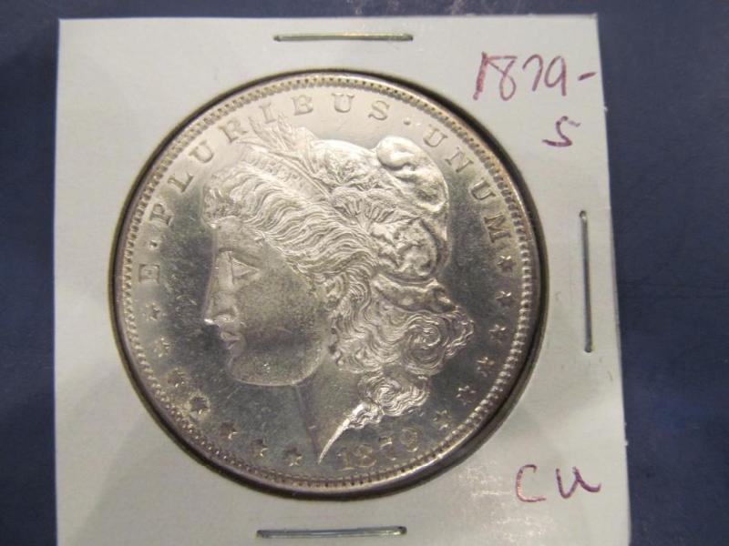 1879 Morgan Silver Dollar   Grade...