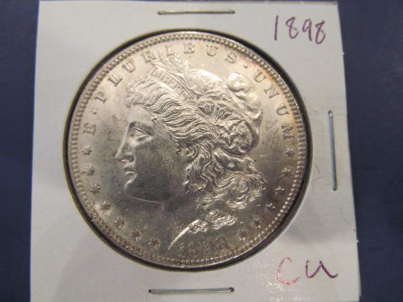 1898 Morgan Silver Dollar   Grade...
