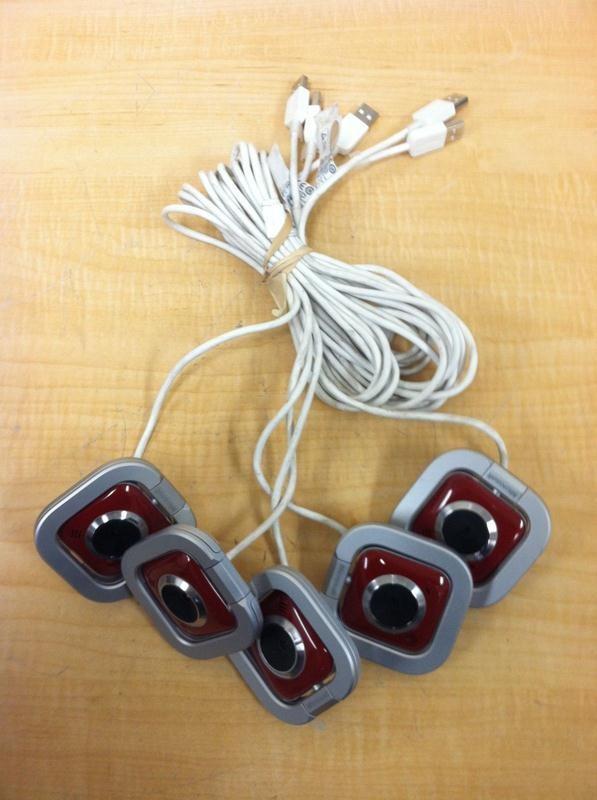 Lot of (5) Microsoft LifeCam VX-550...