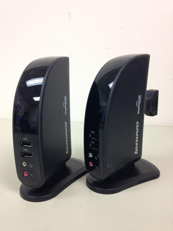 Lot of (2) Lenovo USB 2.0 Port Repl...