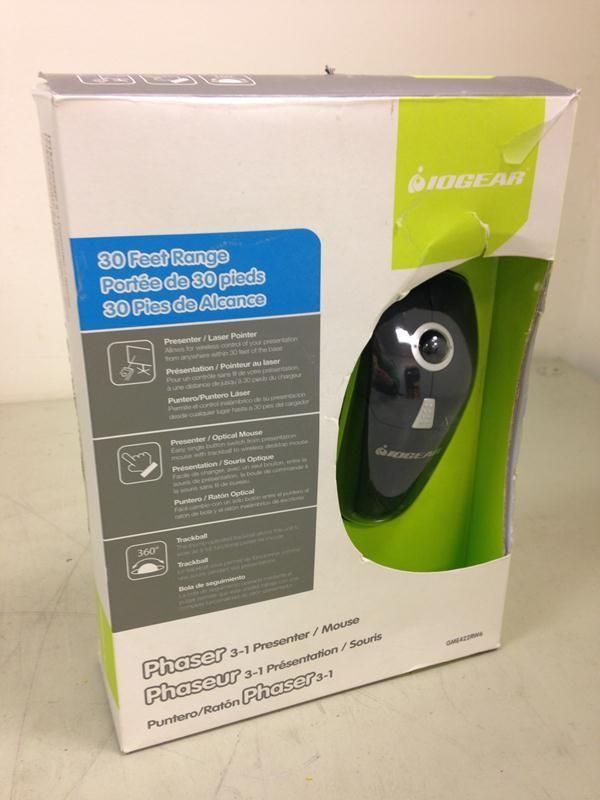 IOGEAR Phaser 3-1 Presenter  Mouse...