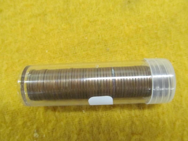 Roll of 50 Wheat Cents Some RB&nbsp...