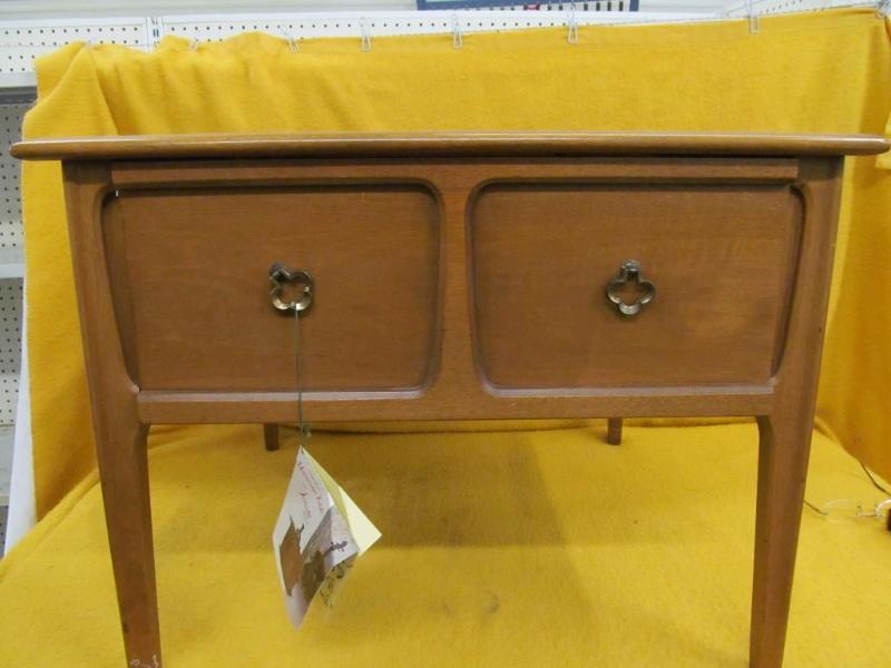 Table with Drawer, Mersman Walnut 2...