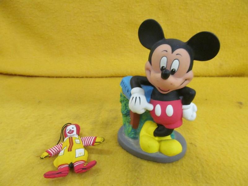 Mickey Mouse Bank, McDonalds 1981 ...