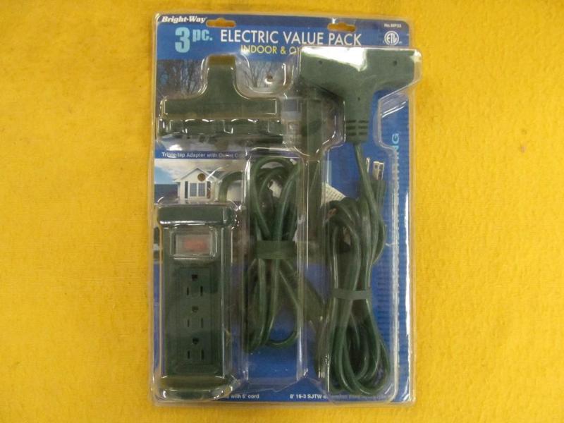 Sealed 3 Outlet Power Stake with 6...