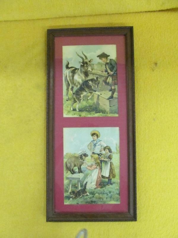 2 Animal Pictures in Frame 24&quot...