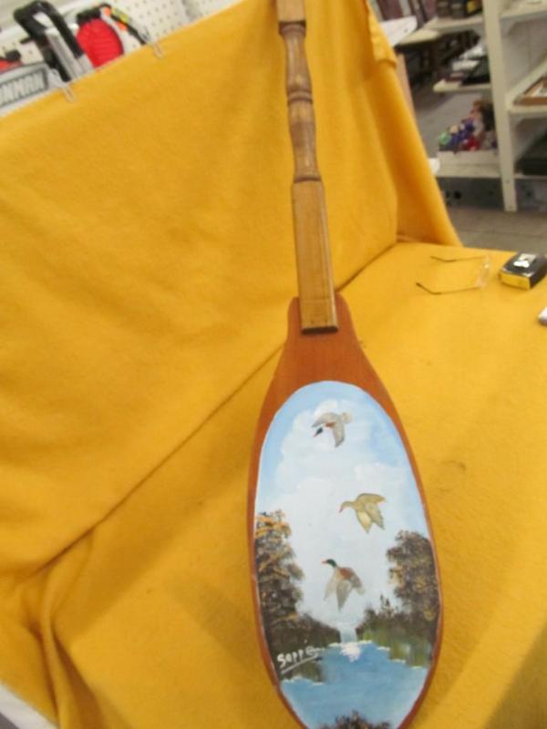 Large Hand Painted Duck Picture on ...