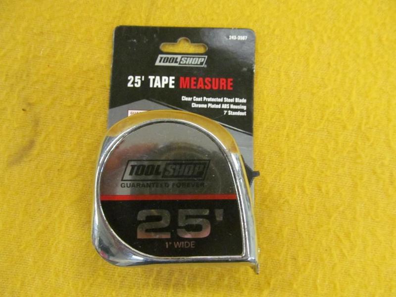 25 Tape Measure 1&quot Wide...