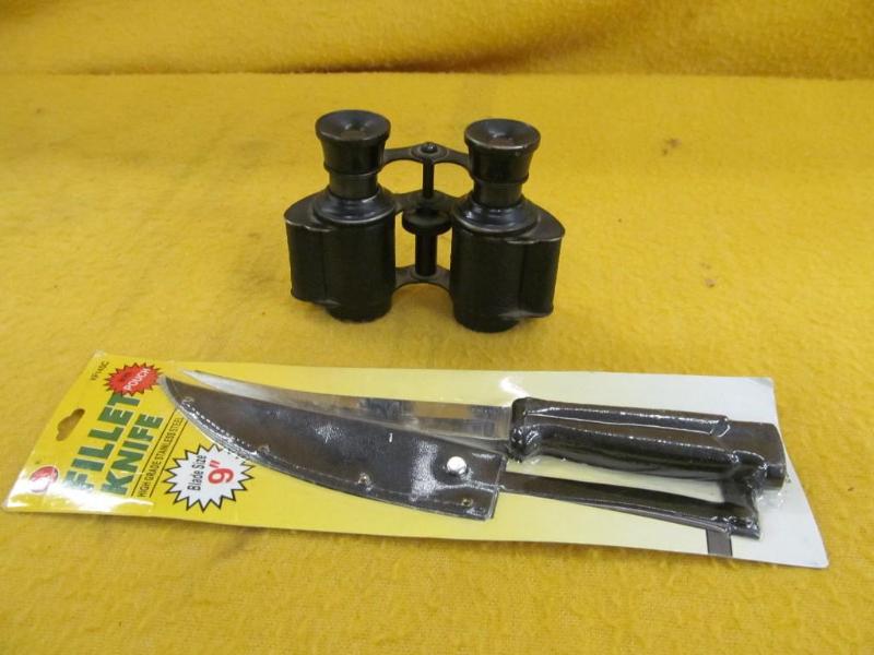 Black Trojan Binoculars and (1) 9&q...