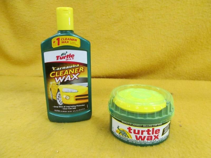Turtle Wax and Carnauba Cleaner...