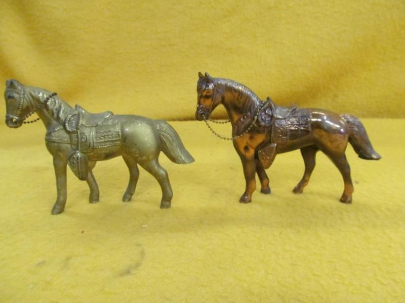 2 Cast Horses 7&quot x 5&quot...