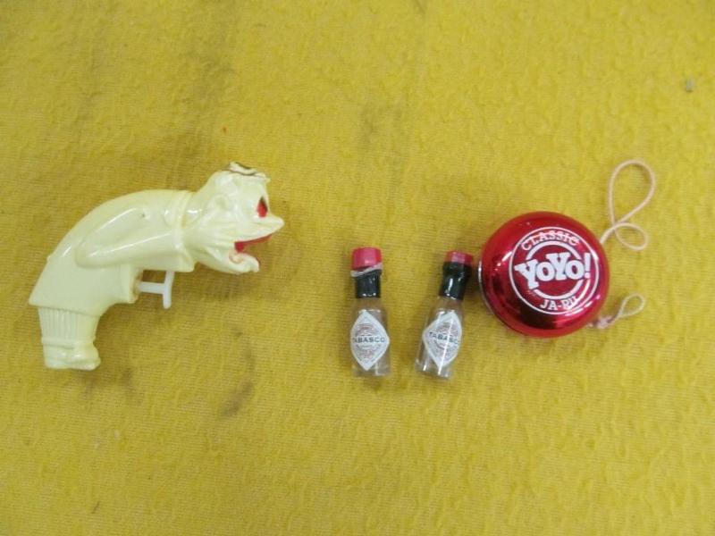 White Man Squirt Gun, Set of Tabasc...