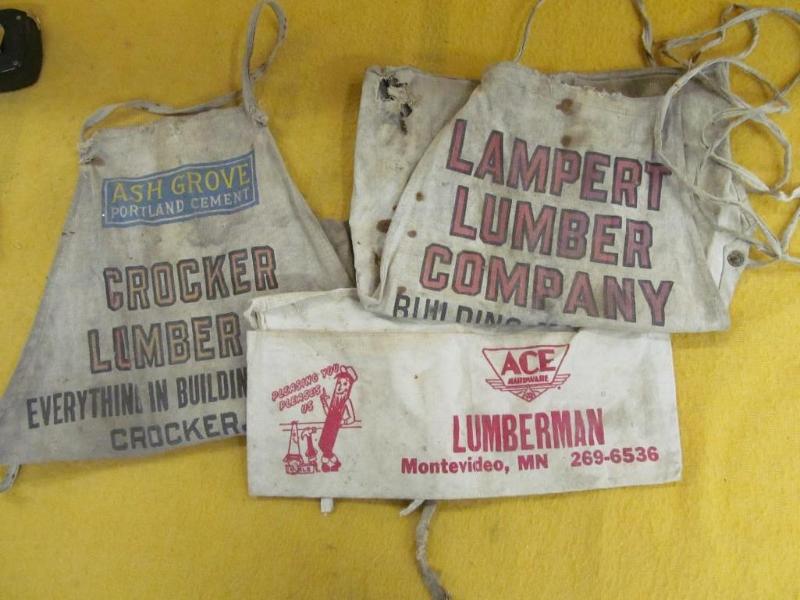 Vintage Carpenter Nail Aprons - Lum...