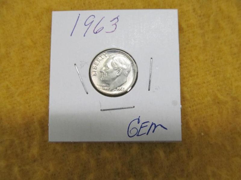 1963 Roosevelt Gem BU...
