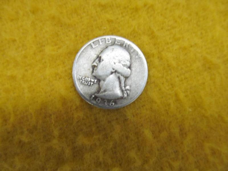 1936 Washington Quarter...