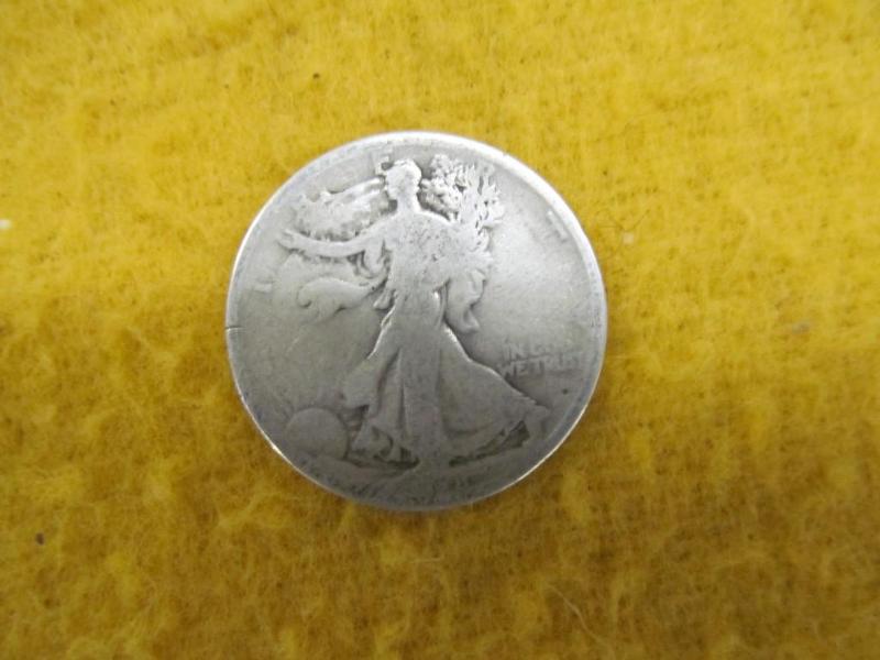 1918 Liberty Walking Half Dollar ha...